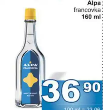 Jip Alpa francovka 160 ml nabídka