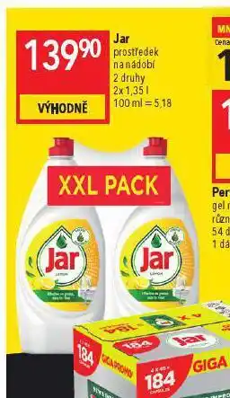 Globus Jar prostředek na nádobí nabídka