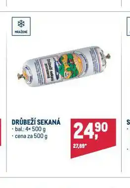 Makro Drůbeží sekaná nabídka