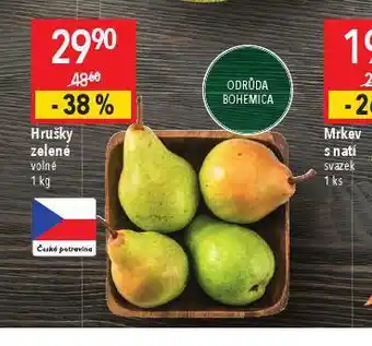 Globus Hrušky zelené nabídka