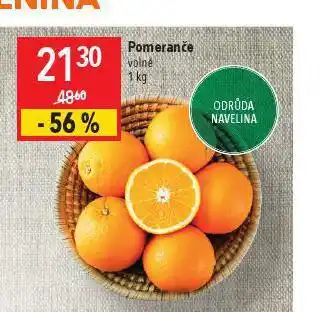 Globus Pomeranče nabídka