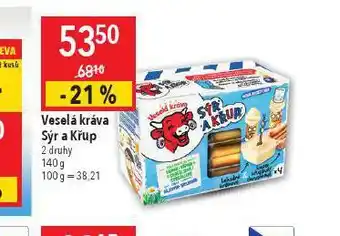 Globus Veselá kráva sýr a křup nabídka