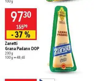 Globus Zanetti grana padano dop nabídka