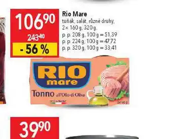 Globus Rio mare tuňák nabídka