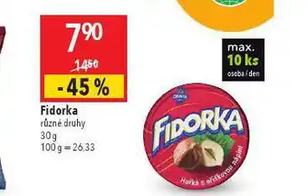 Globus Fidorka nabídka