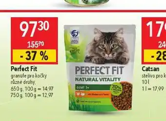 Globus Perfect fit granule pro kočky nabídka