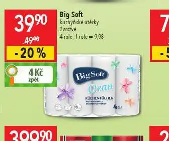 Globus Big soft kuchyňské utěrky nabídka