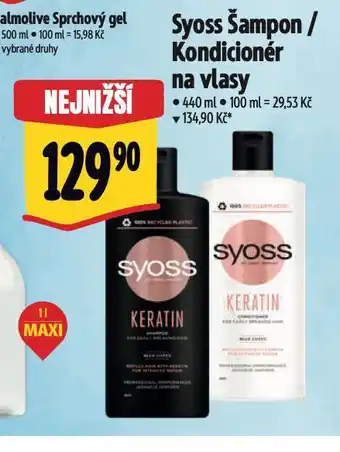 Albert Syoss šampon nabídka