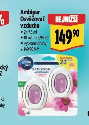 Albert Ambipur osvěžovač vzduchu nabídka
