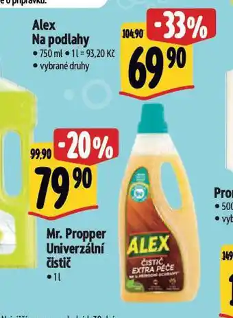 Albert Alex na podlahy nabídka