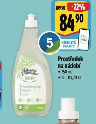 Albert Prostředek na nádobí nabídka