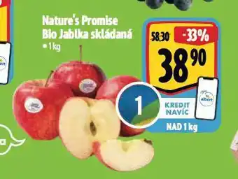 Albert Bio jablka skládaná nabídka