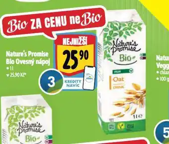 Albert Bio ovesný nápoj nabídka