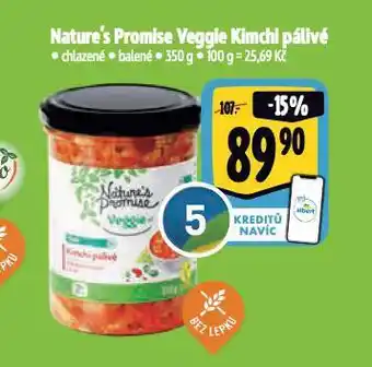Albert Veggie kimchi pálivé nabídka