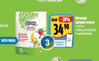 Albert Mrazem sušené ovoce nabídka