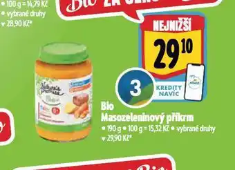 Albert Bio masozeleninový příkrm nabídka