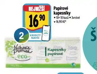 Albert Papírové kapesníky nabídka