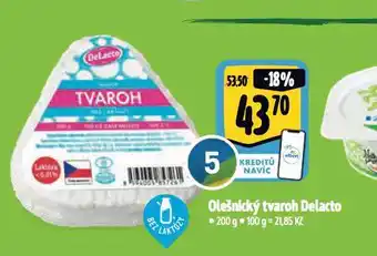 Albert Olešnický tvaroh delacto nabídka