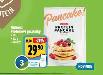 Albert Nutrend proteinové palačinky nabídka
