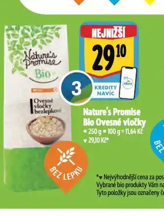 Albert Bio ovesné vločky nabídka