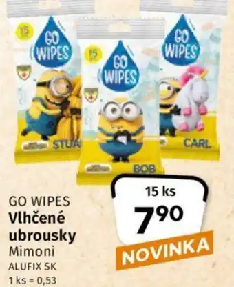 Coop GO WIPES Vlhčené ubrousky nabídka