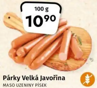 Coop Párky Velká Javořina nabídka