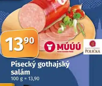 COOP TIP Písecký gothajský salám nabídka