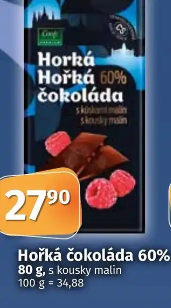 COOP TIP Hořká čokoláda 60% 80 g nabídka