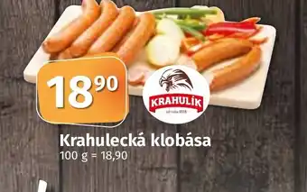 COOP TIP Krahulecká klobása nabídka