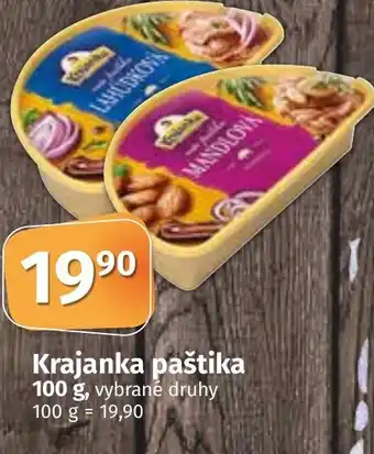 COOP TIP Krajanka paštika 100 g nabídka