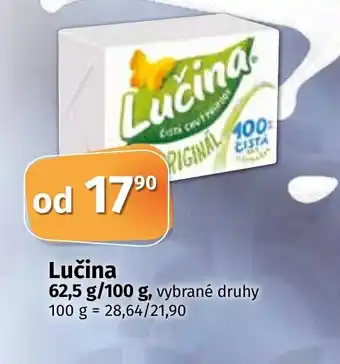 COOP TIP Lučina 62.5g/100g nabídka
