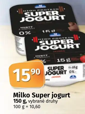 COOP TIP Milko Super jogurt 150 g nabídka