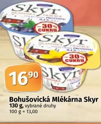 COOP TIP Bohušovická Mlékárna Skyr 130 g nabídka