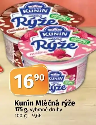 COOP TIP Kunín Mléčná rýže 175 g nabídka