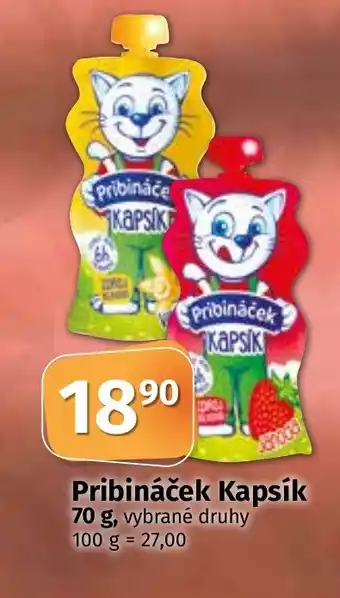 COOP TIP Pribináček Kapsik 70 g nabídka