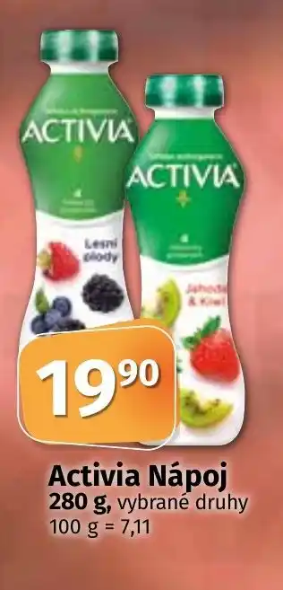 COOP TIP Activia Nápoj 280 g nabídka