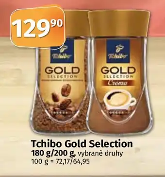 COOP TIP Tchibo Gold Selection 180 g/200 g nabídka