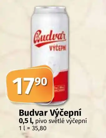 COOP TIP Budvar Výčepní 0,5 L nabídka