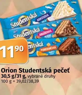 Orion Studentská pečeť 30,5 g/31 g