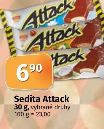 COOP TIP Sedita Attack 30 g nabídka