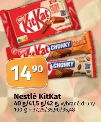 COOP TIP Nestlé KitKat nabídka