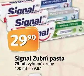 COOP TIP Signal Zubní pasta 75 ml nabídka