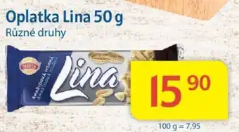 Kubík potraviny Oplatka Lina 50 g nabídka