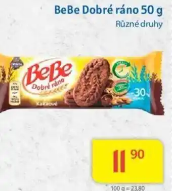 Kubík potraviny BeBe Dobré ráno 50 g nabídka