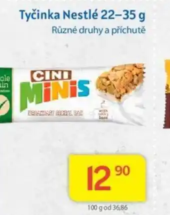 Kubík potraviny Tyčinka Nestlé 22-35 g nabídka