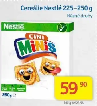 Kubík potraviny Cereálie Nestlé 225-250 g nabídka