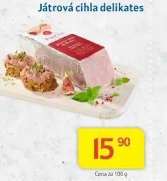 Kubík potraviny Játrová cihla delikates nabídka