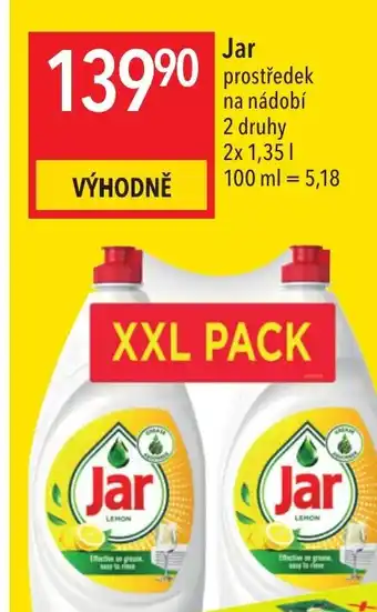 Globus Jar prostředek na nádobí nabídka