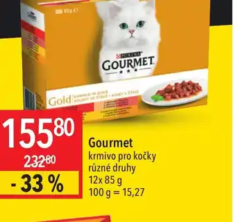 Globus Gourmet krmivo pro kočky nabídka