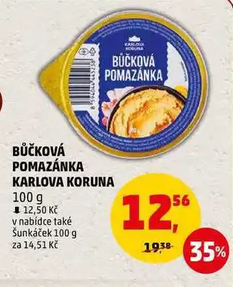 Penny Market Bůčková pomazánka karlova koruna, 100 g nabídka